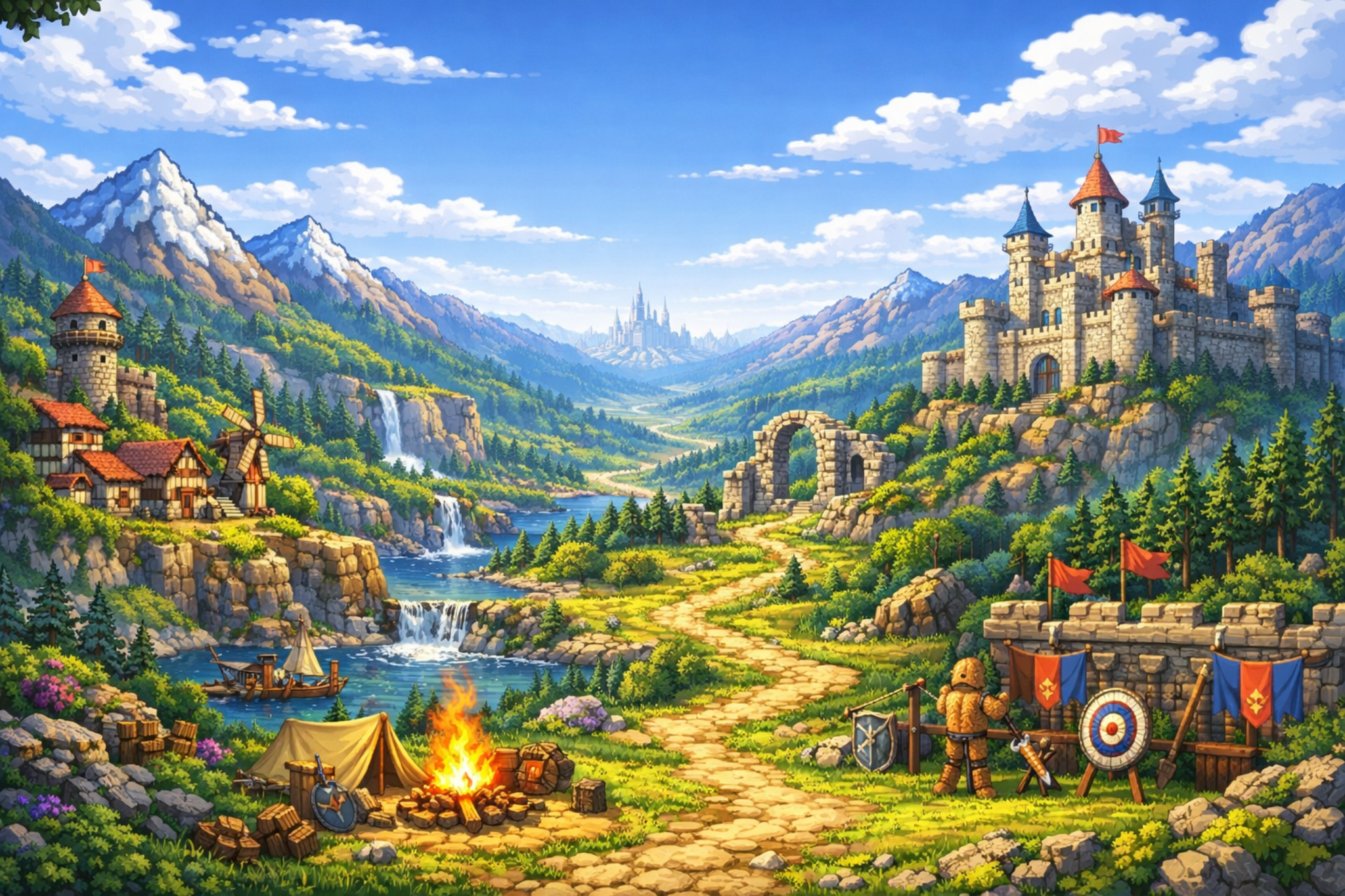 Iberia SMP დღის ფენტეზი სამყარო